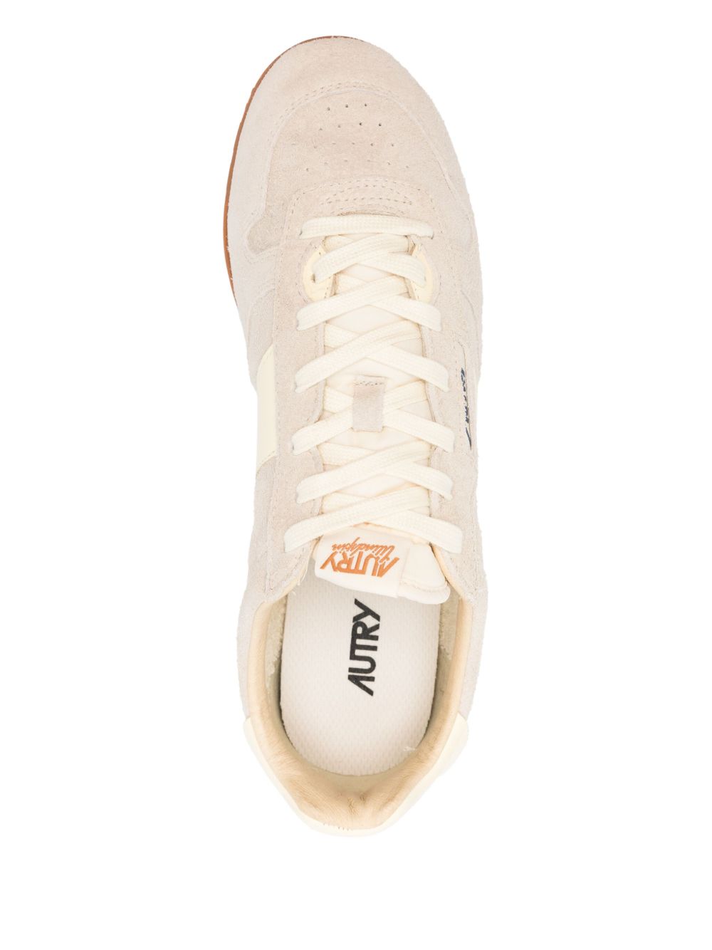 Windspin low leather sneakers