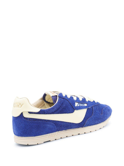 Windspin low leather sneakers