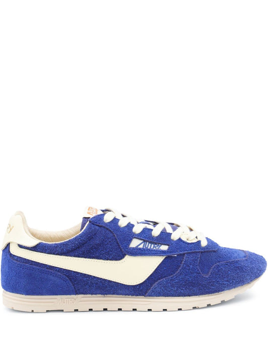 Windspin low leather sneakers