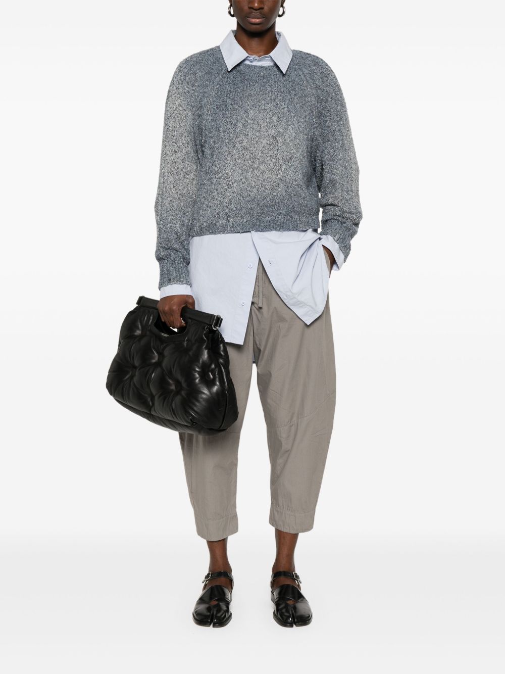 Cotton crewneck sweater