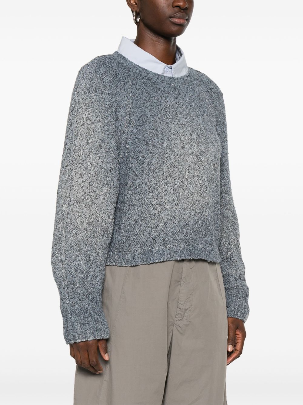 Cotton crewneck sweater