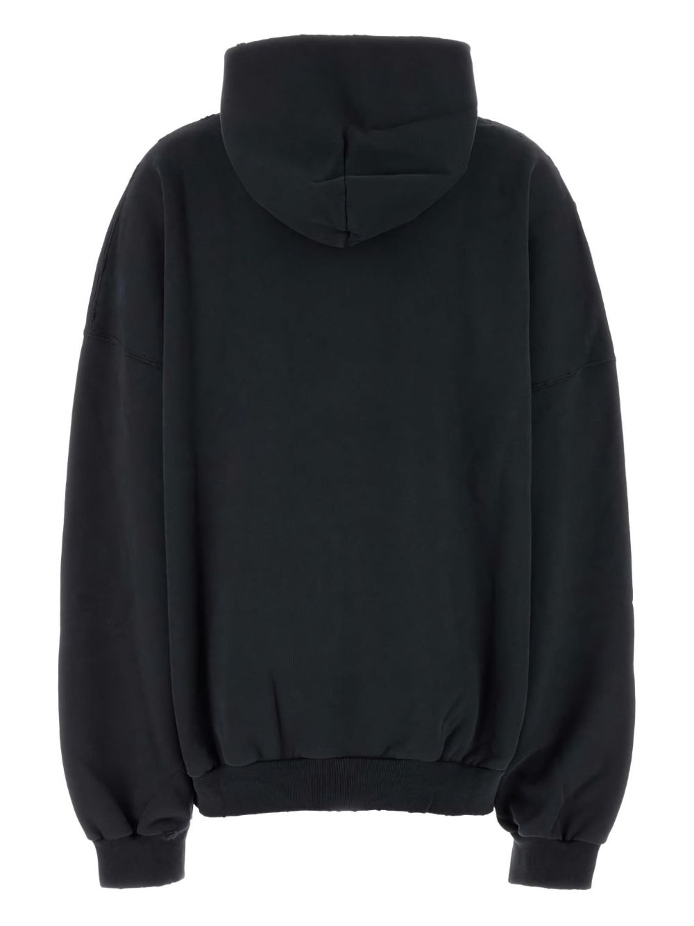 Optical cotton hoodie
