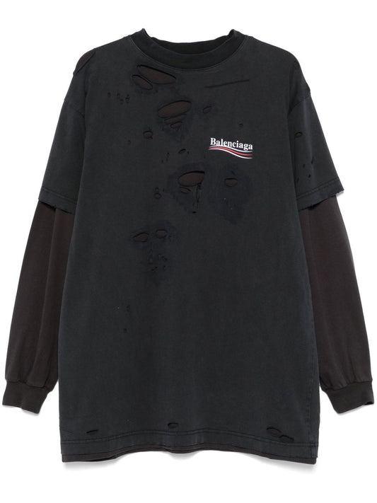 Political campaign cotton t-shirt