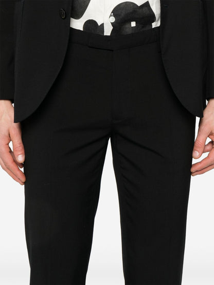 Wool double-breasted suit
