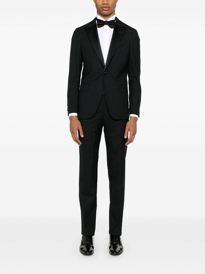 Wool tuxedo suit