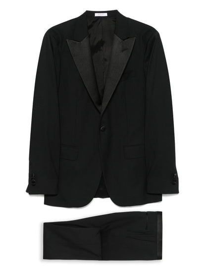 Wool tuxedo suit