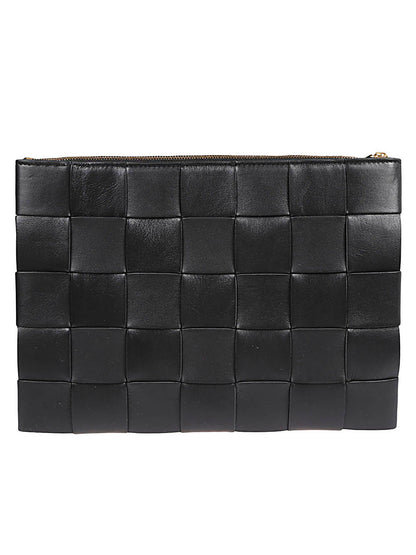 Cassette medium leather pouch