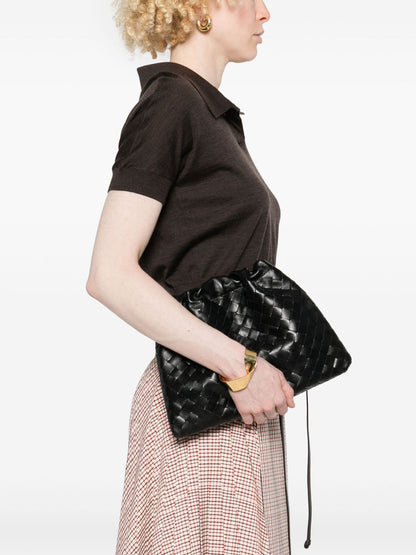 Leather medium pouch