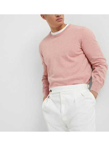 Cashmere crewneck sweater