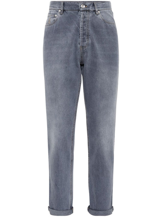 Denim cotton jeans