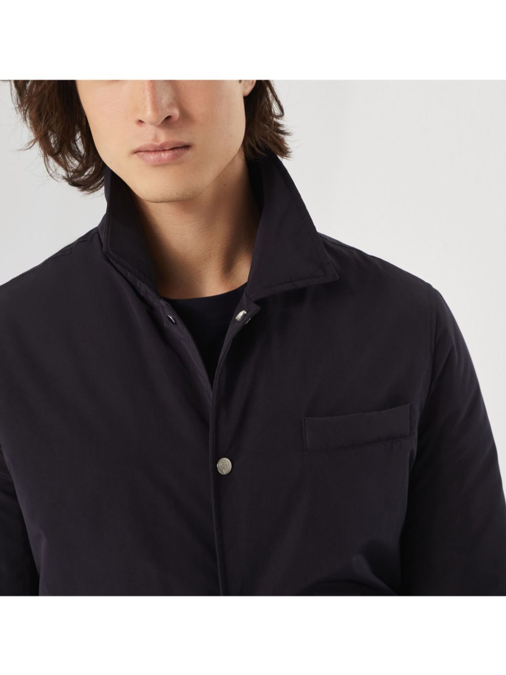 Water resistant nylon jacket