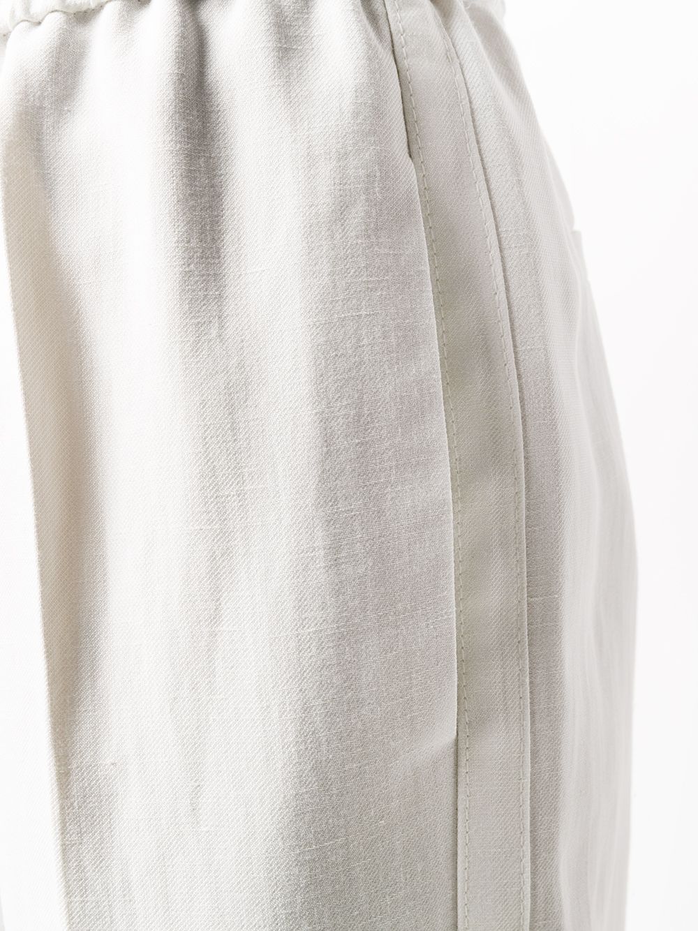 Linen blend trousers