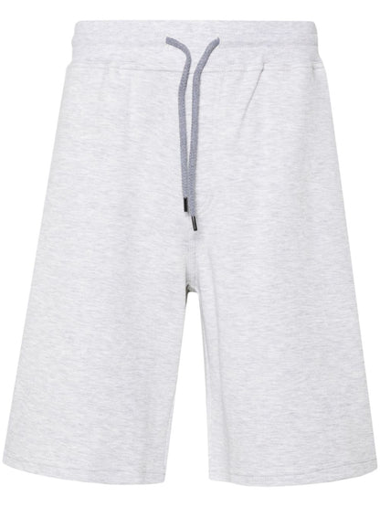 Cotton blend bermuda shorts