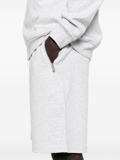 Cotton blend bermuda shorts