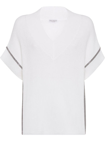 Cotton v-necked top