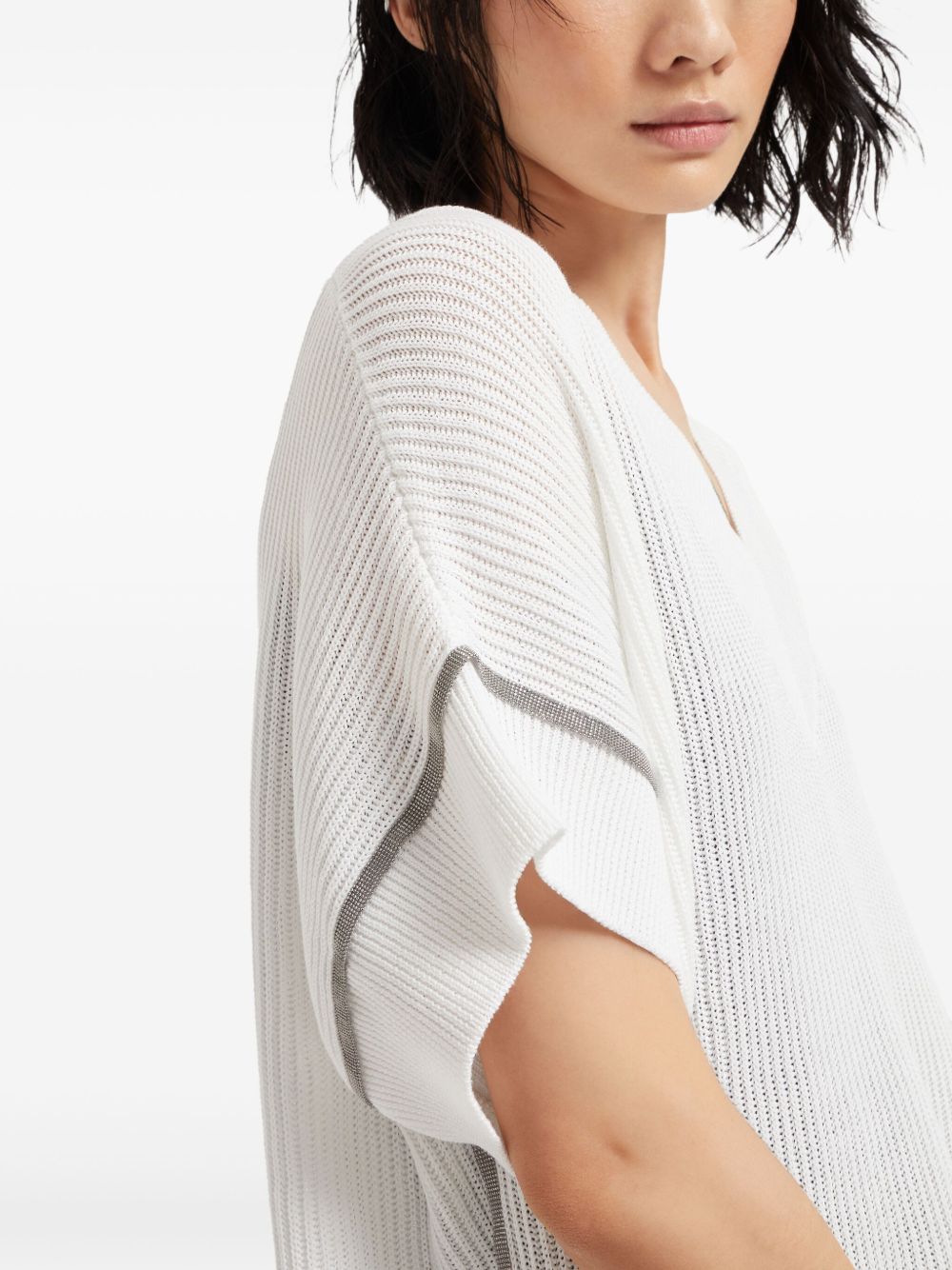 Cotton v-necked top
