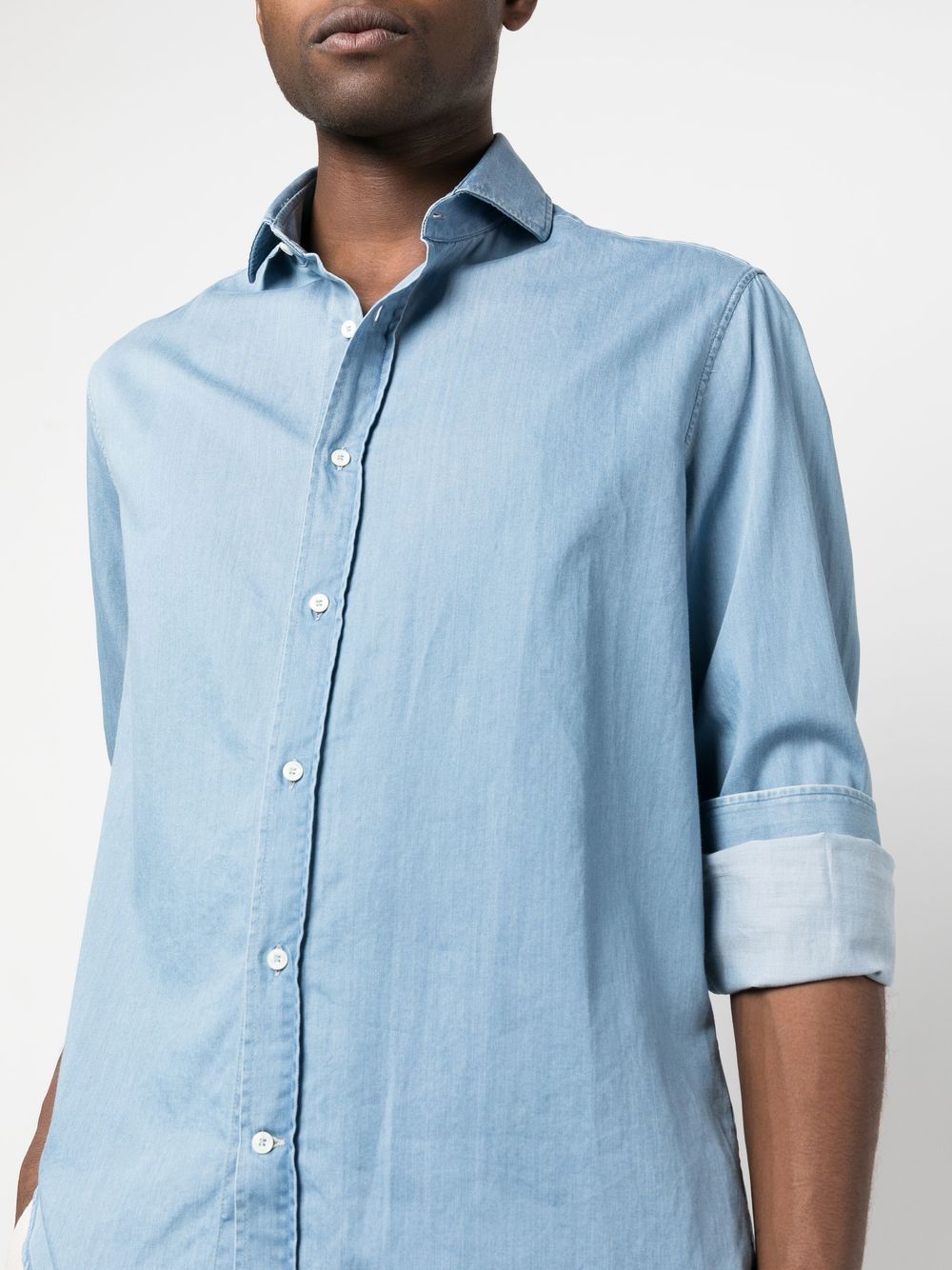 Denim cotton shirt