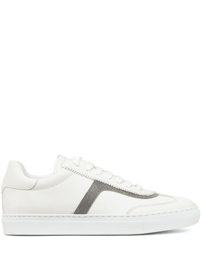 Leather sneakers