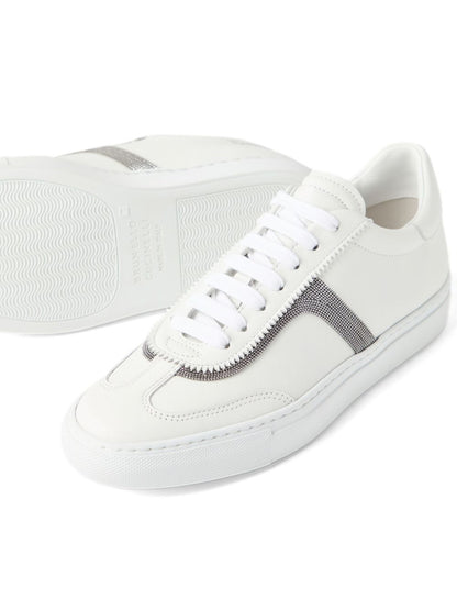 Leather sneakers