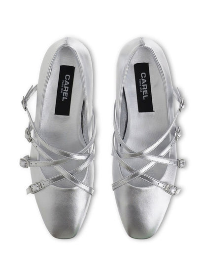 Eloise leather ballet flats