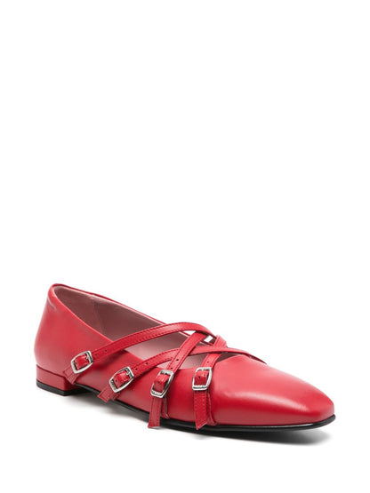 Eloise leather ballet flats