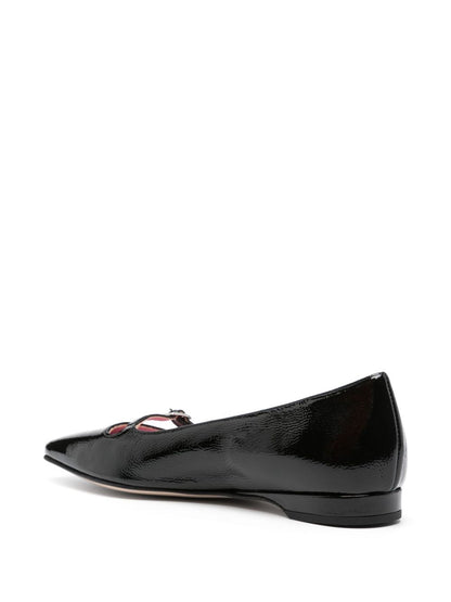 Emilie leather ballet flats