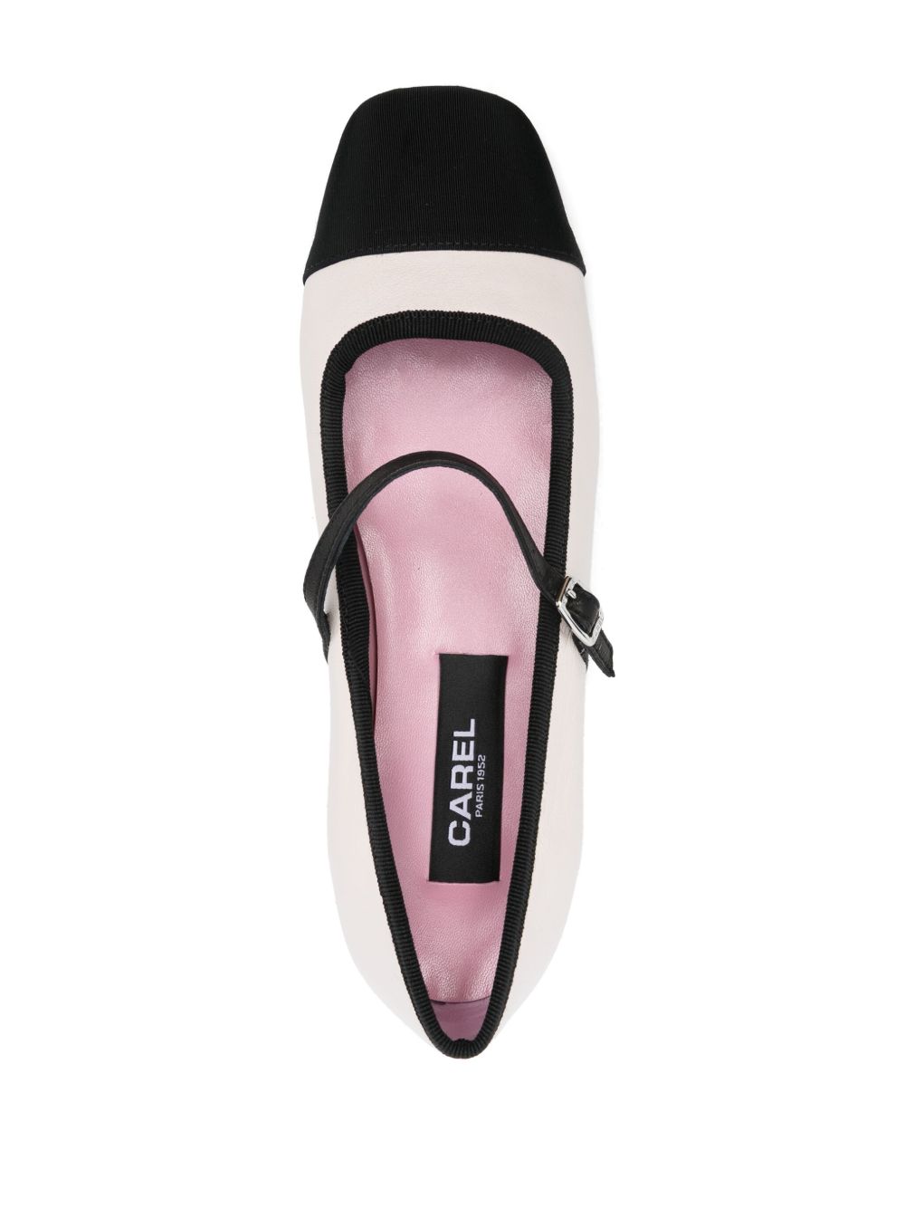 Gisele bicolor ballet flats