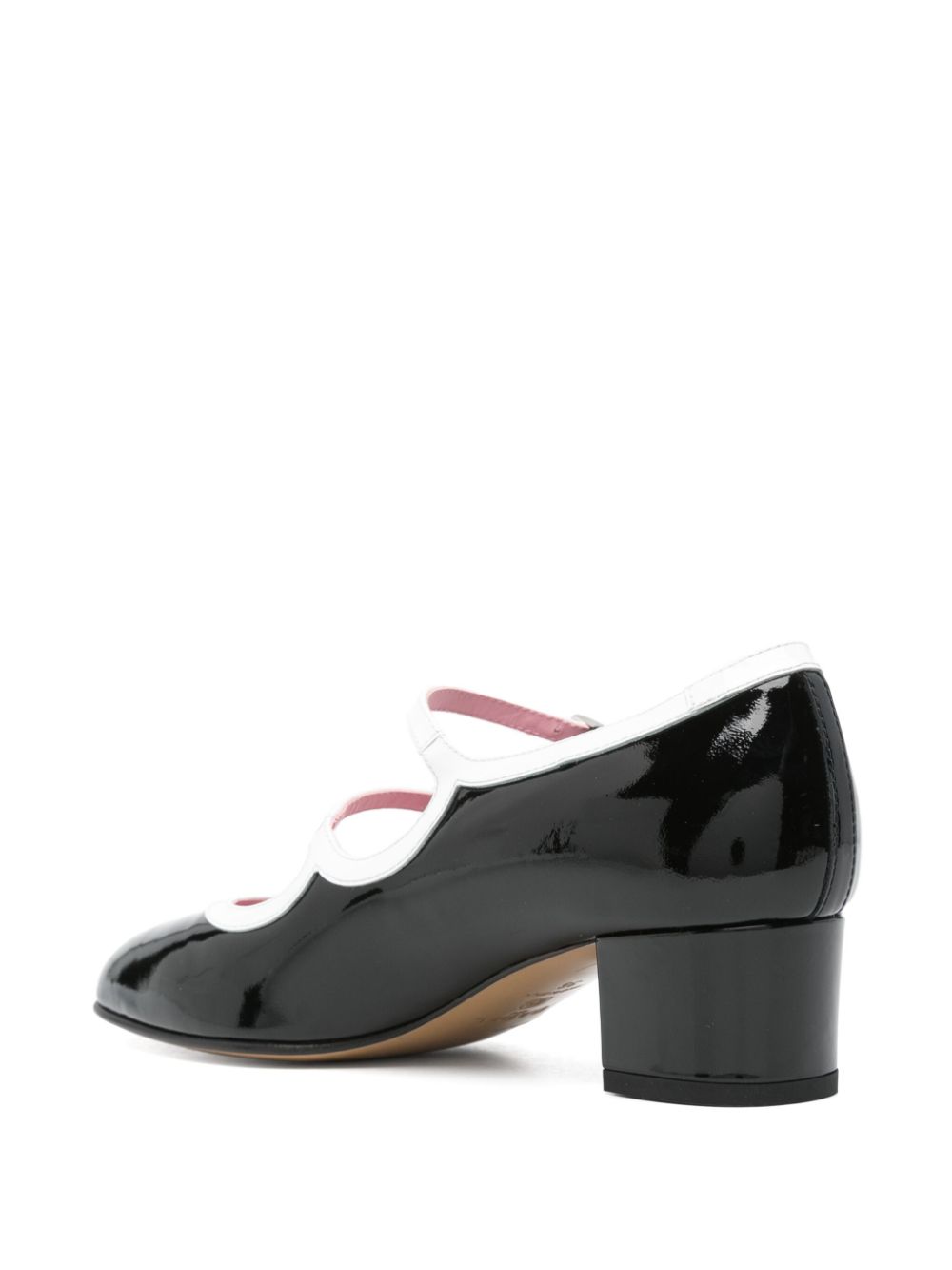 Bleuet patent leather ballets