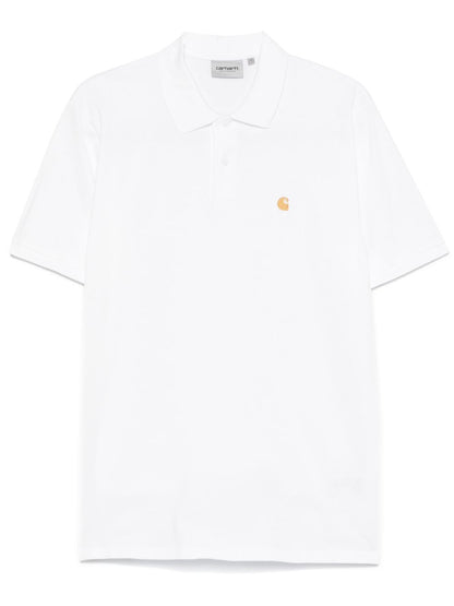 Logo cotton polo shirt