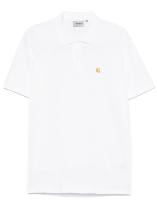 Logo cotton polo shirt
