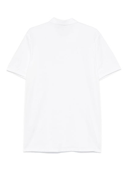Logo cotton polo shirt