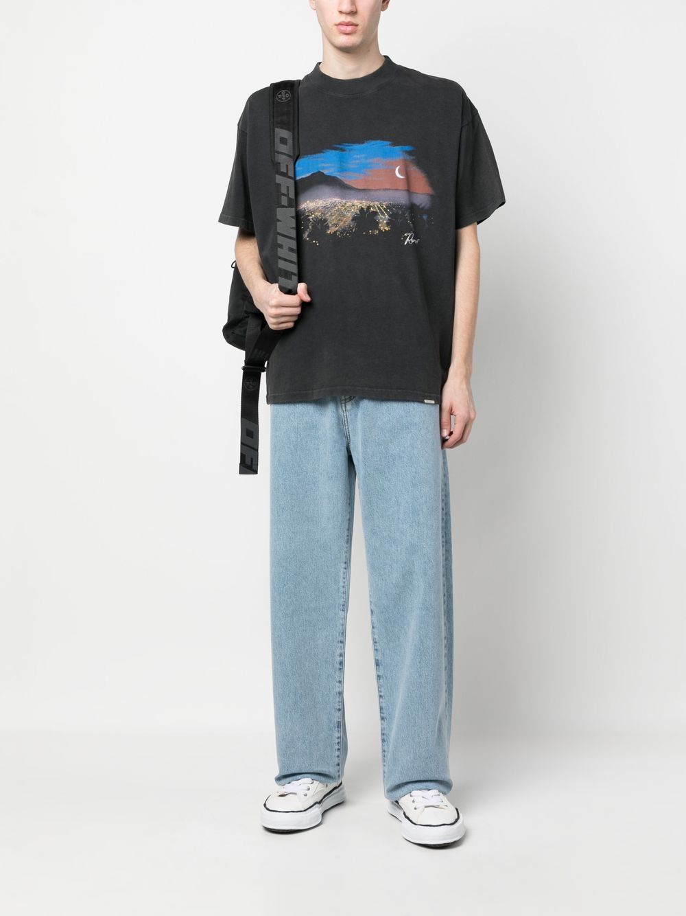 Denim cotton jeans