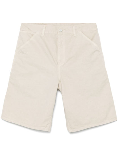 Single knee cotton shorts