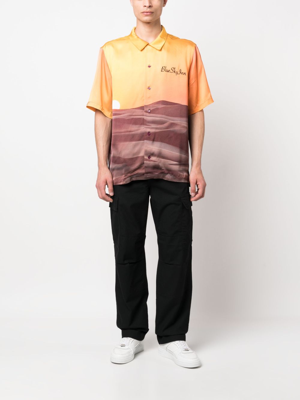 Cotton cargo trousers