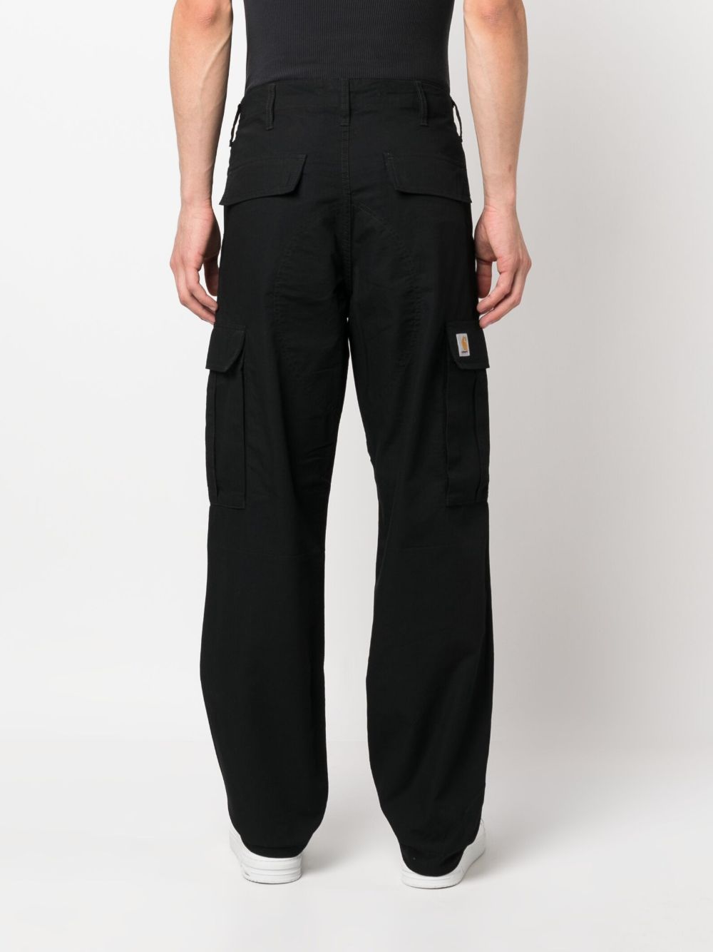 Cotton cargo trousers