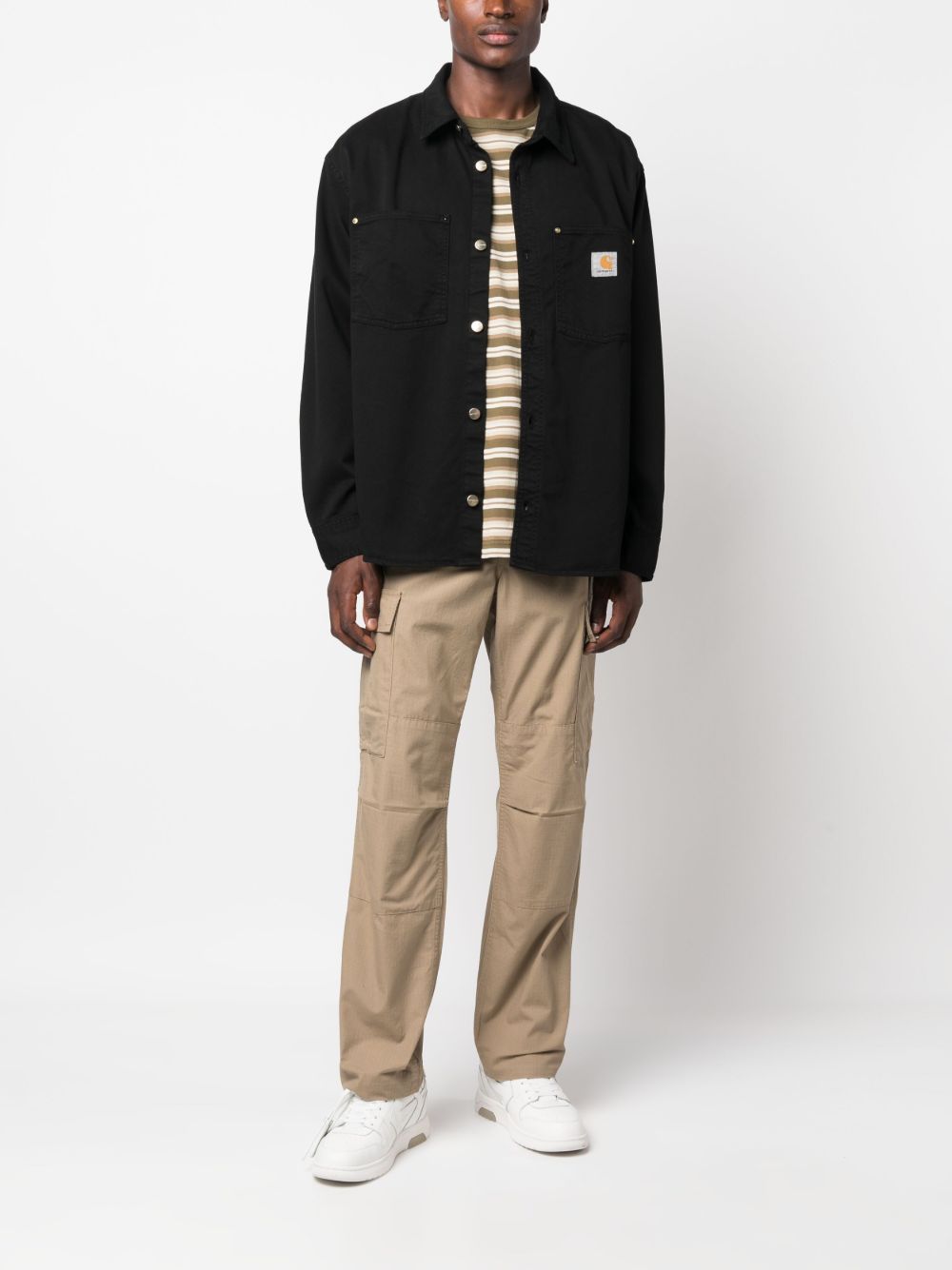 Cotton cargo trousers