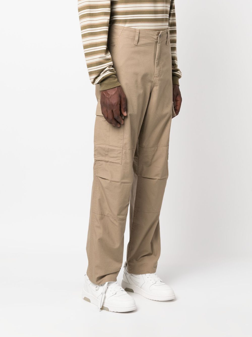 Cotton cargo trousers