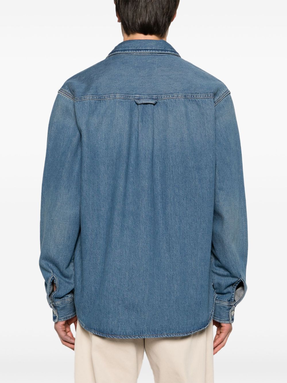 Denim cotton shirt