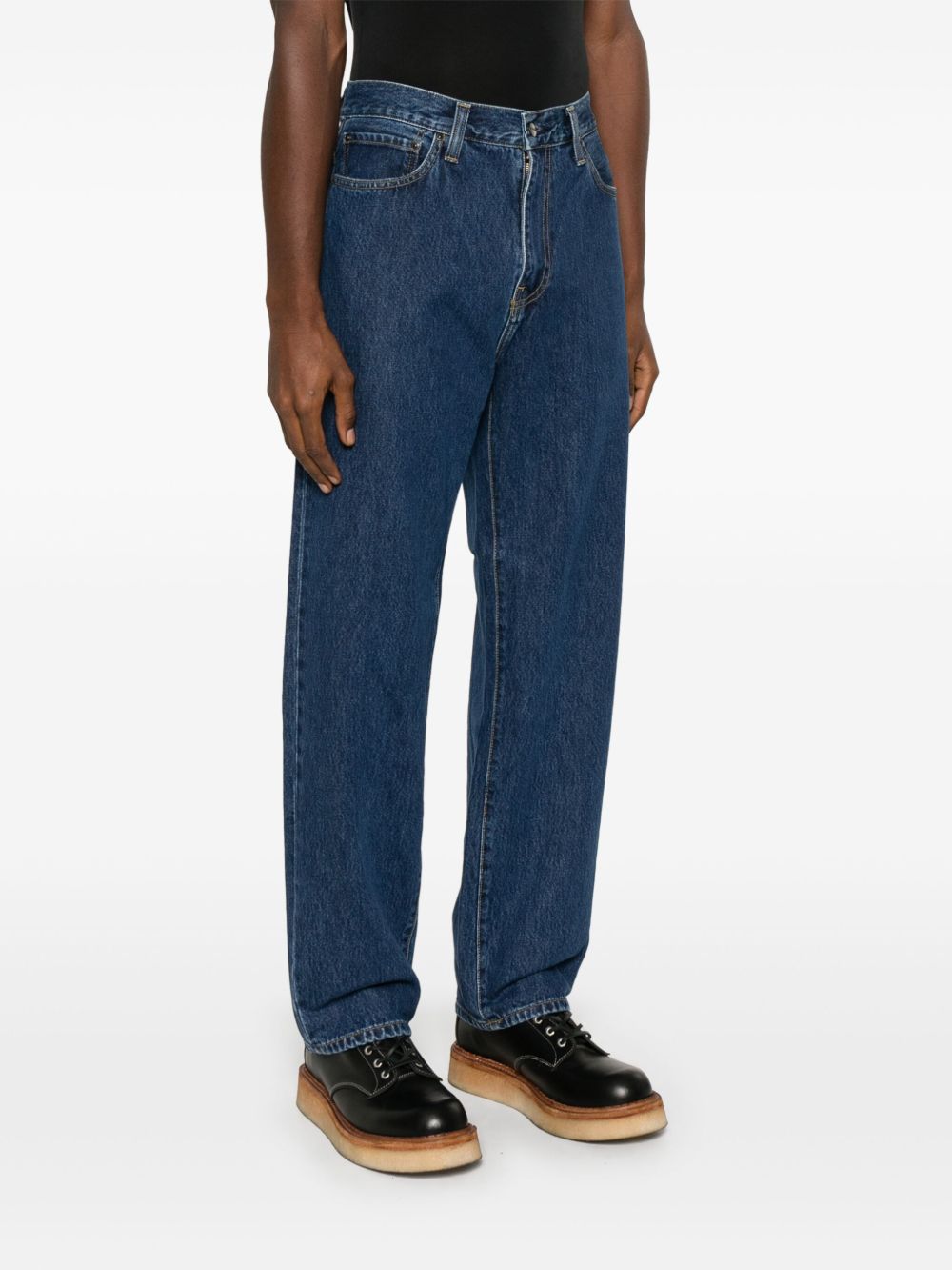 Denim cotton jeans