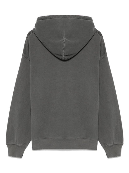 Logo cotton hoodie