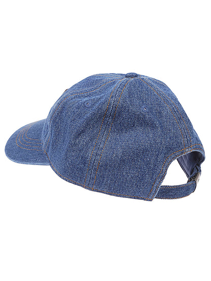 Denim cotton cap