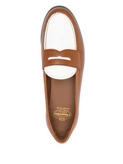 Leather loafers