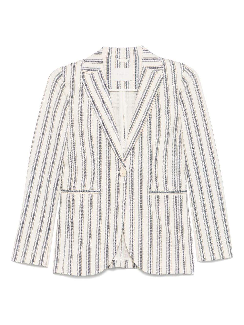 Cotton single-breasted jacket