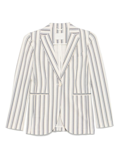 Cotton single-breasted jacket