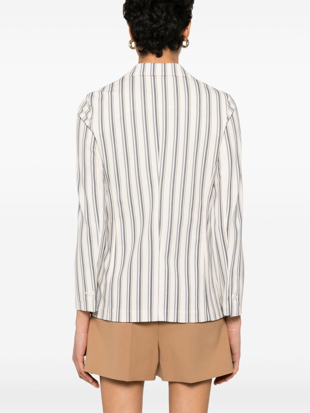 Cotton single-breasted jacket