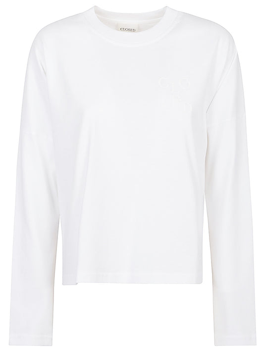 Cotton crewneck sweater