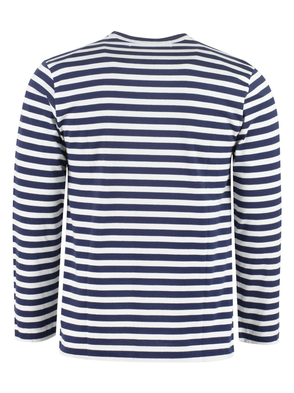 Red heart striped t-shirt