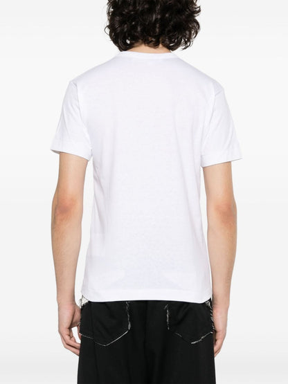 Black heart cotton t-shirt