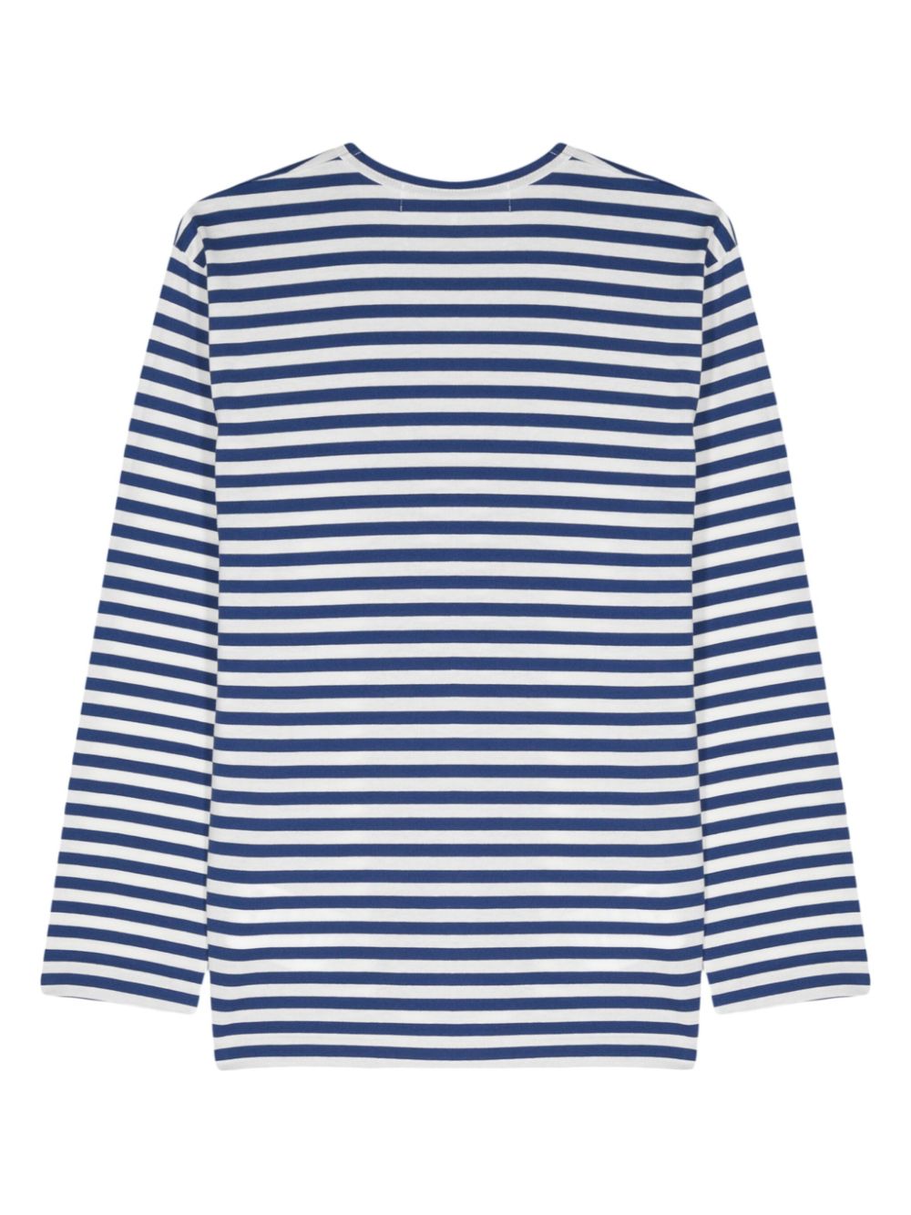 Red heart striped t-shirt