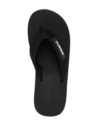 Wedge thong sandals